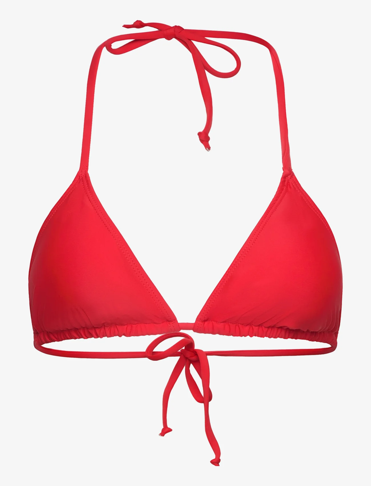 Rosemunde - Triangle bikini top - trekant-bikinis - high risk red - 0