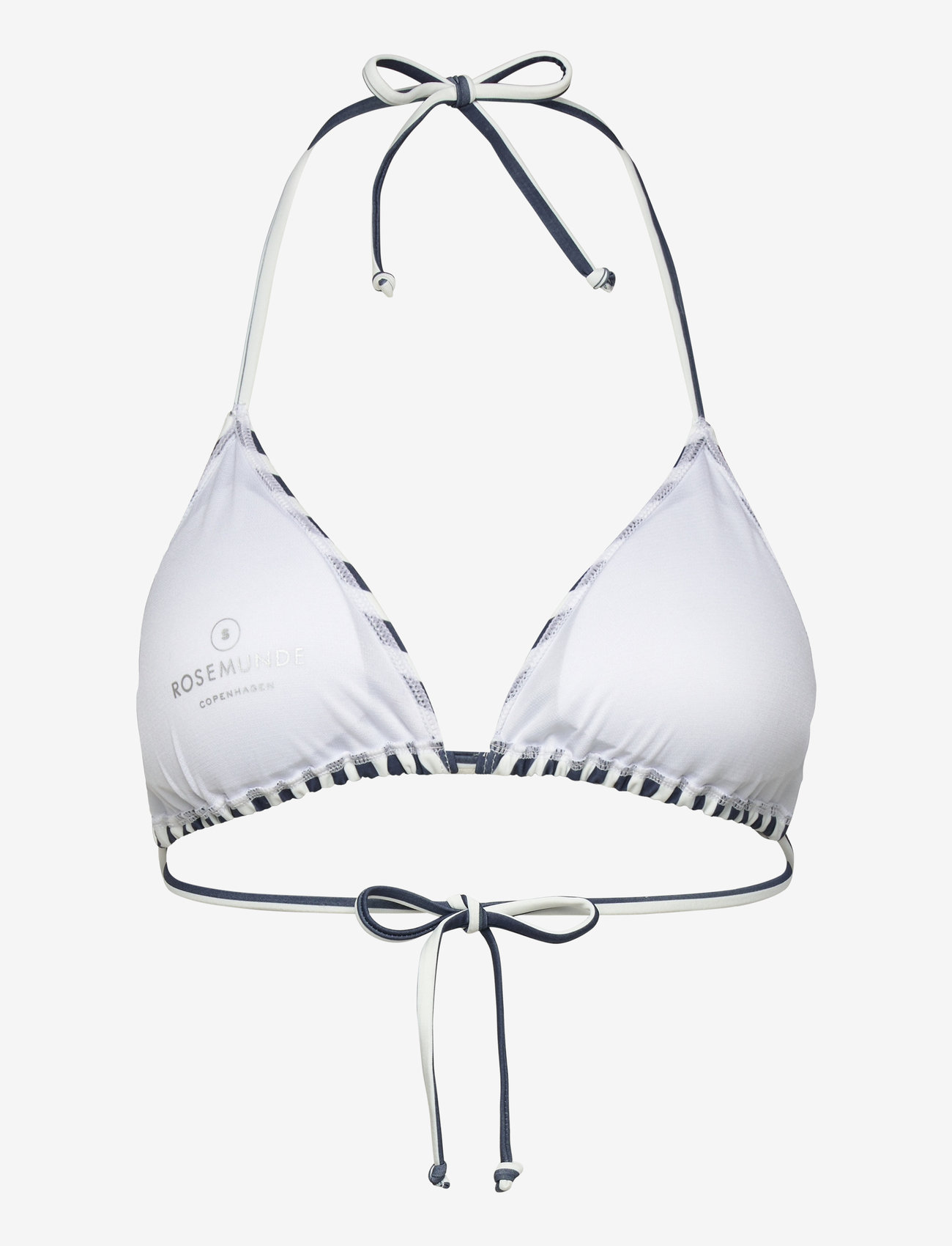 Rosemunde - RWShiitake Triangle Bikini Top - dreieck-bikini-oberteile - navy white stripe - 1