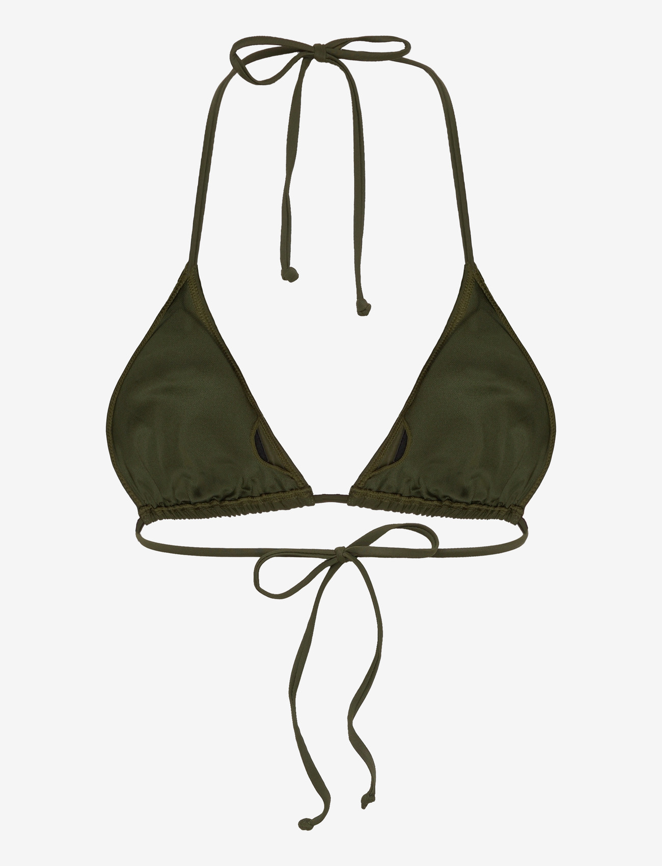 Rosemunde - RWShiitake Triangle Bikini Top - triangelformad bikinis - rifle green - 1