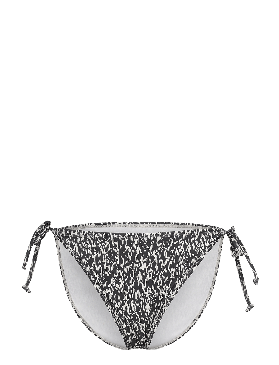 Rosemunde - Bikini brief low waist - küljelt seotavad bikiinid - black abstract camo print - 0