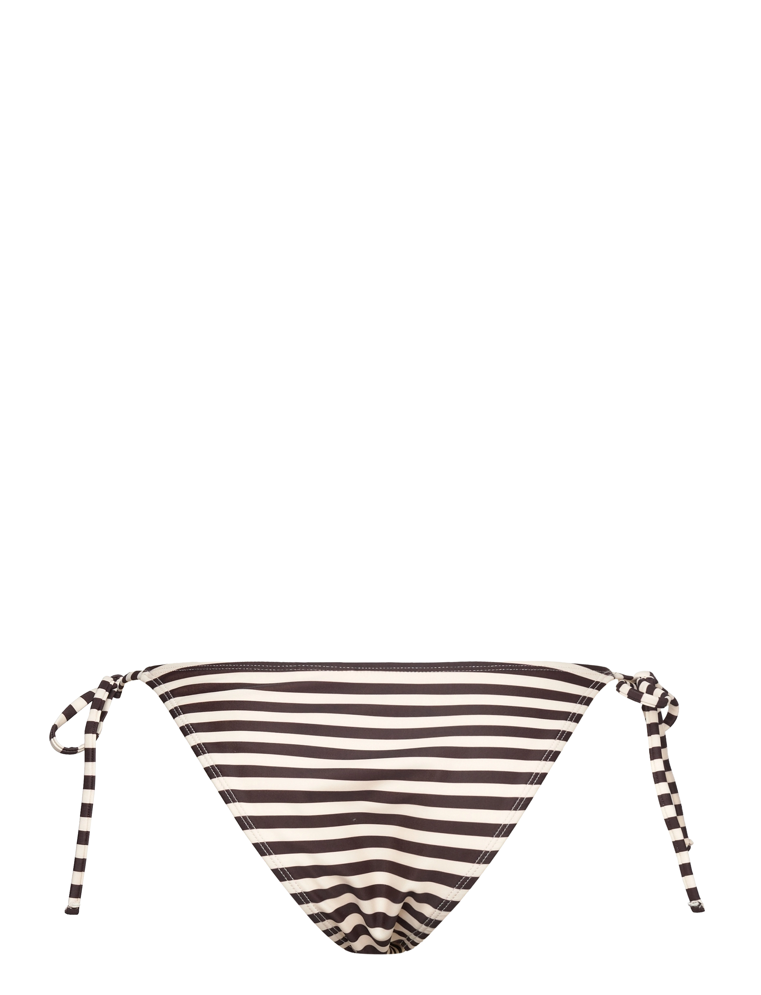 Rosemunde - Bikini brief low waist - side tie bikinitrosor - black brown marble stripe - 1