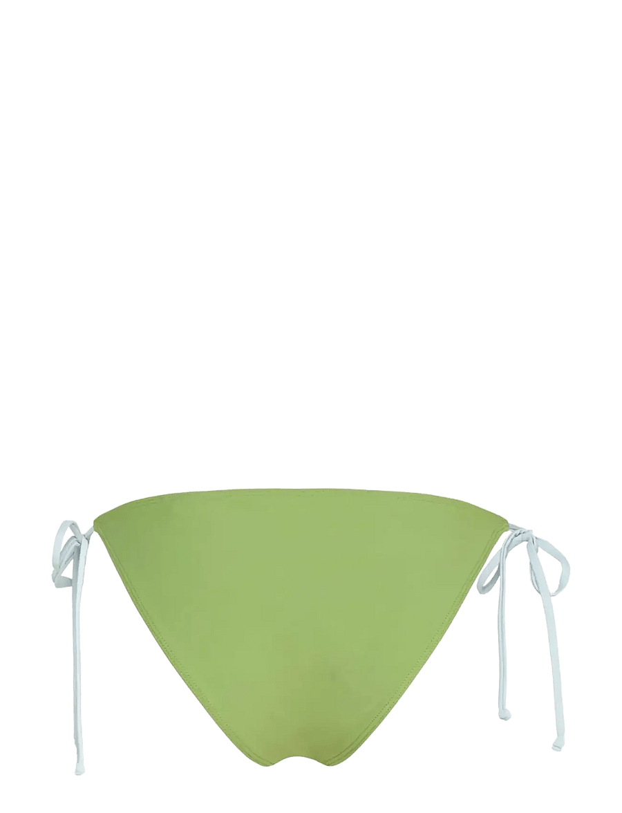 Rosemunde - Bikini brief low waist - side tie bikinis - new green contrast strings - 1