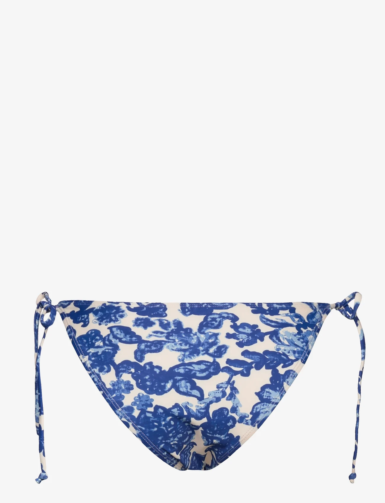 Rosemunde - Bikini brief low waist - bikini z wiązaniami po bokach - blue ink print - 1
