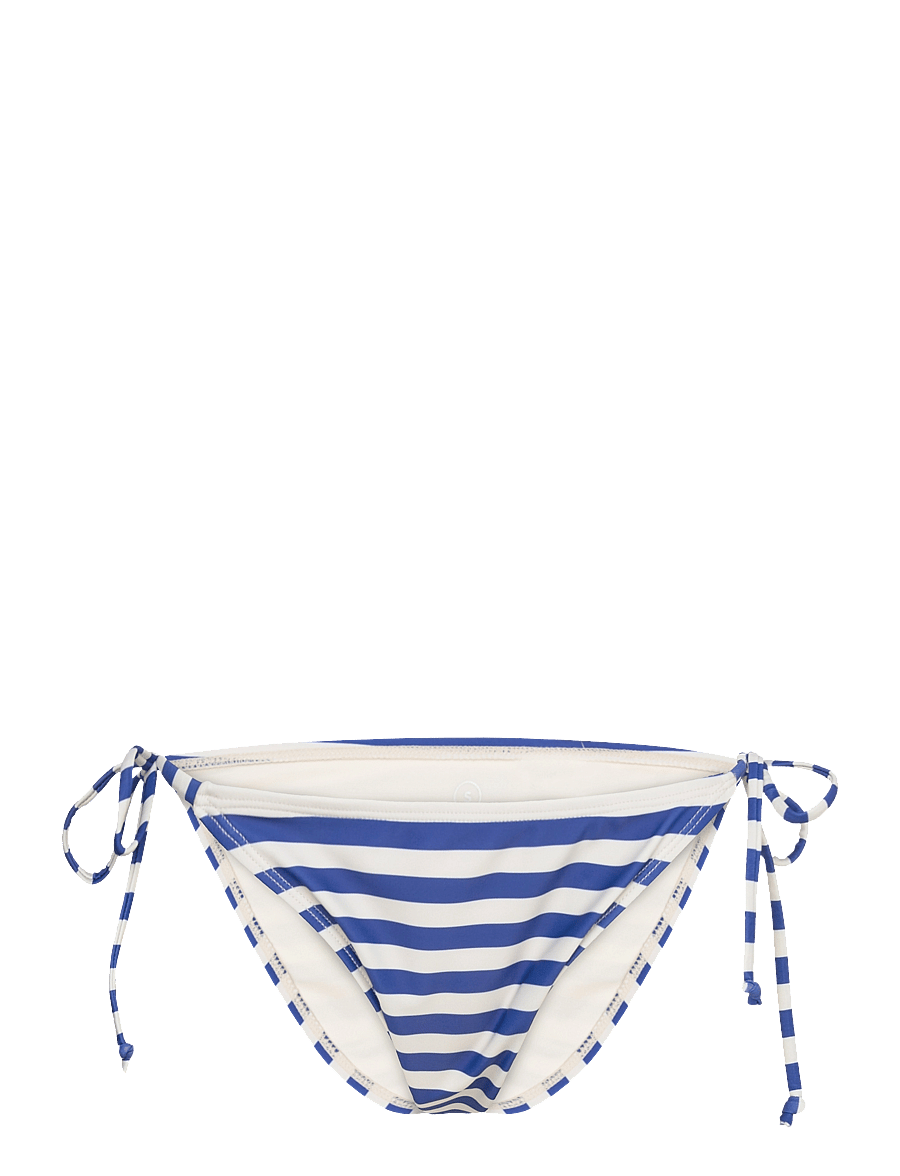 Rosemunde - RWShiitake Bikini Brief Low Waist - side tie bikinitrosor - blue stripe print - 0
