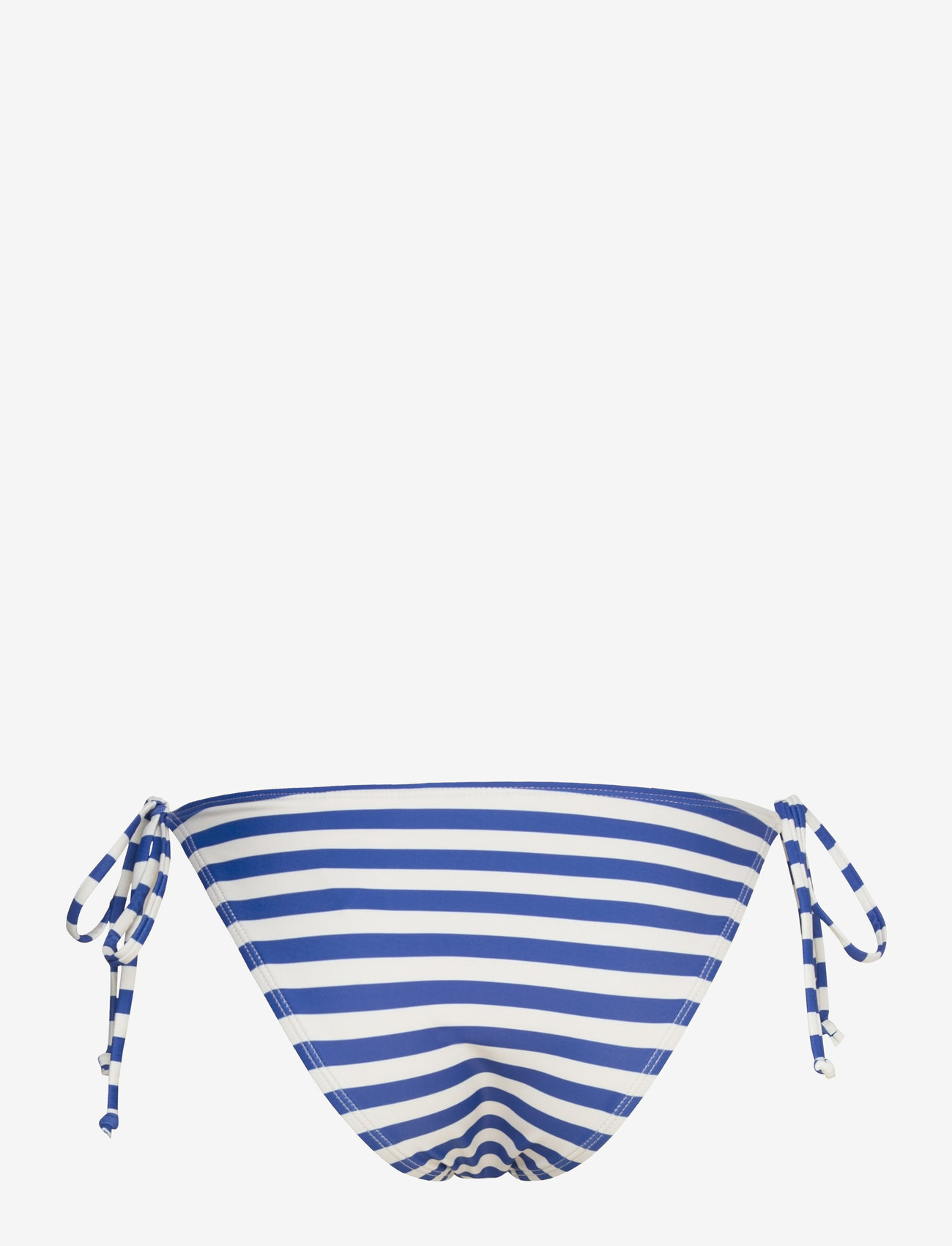 Rosemunde - Bikini brief low waist - side tie bikinier - blue stripe print - 1