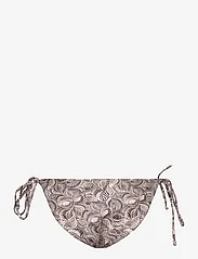 Rosemunde - Bikini brief low waist - bikini z wiązaniami po bokach - brown leaf print - 1