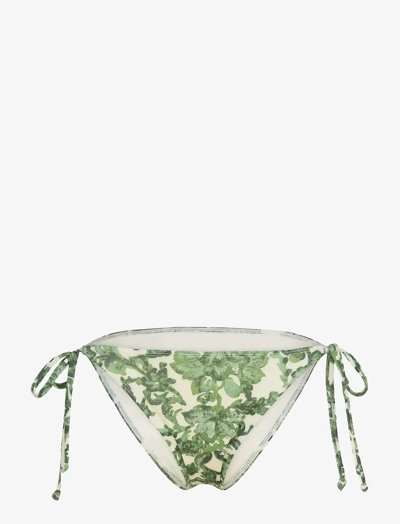 Rosemunde - RWShiitake Bikini Brief Low Waist - side tie bikinis - green ink - 0