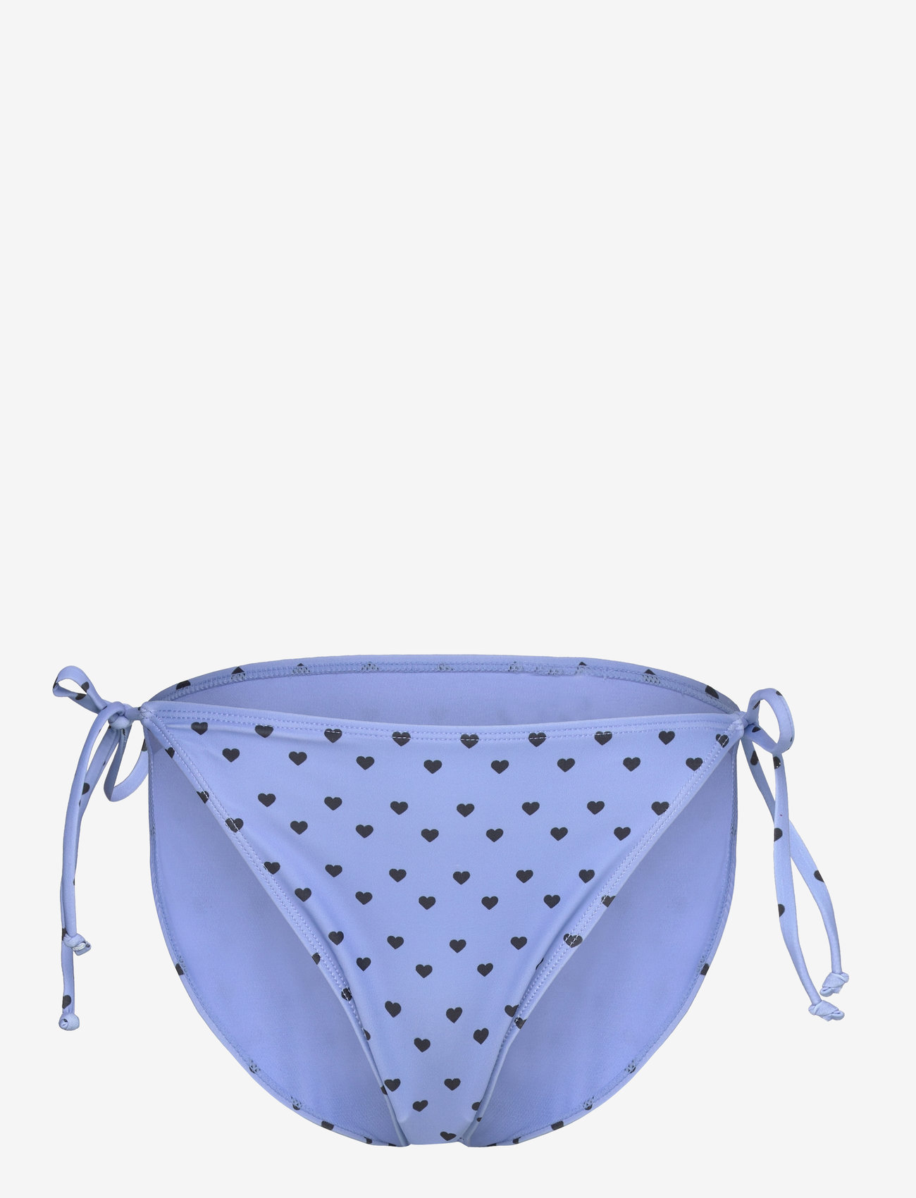 Rosemunde - Bikini brief low waist - küljele seotavad bikiinid - heart dots white - 0