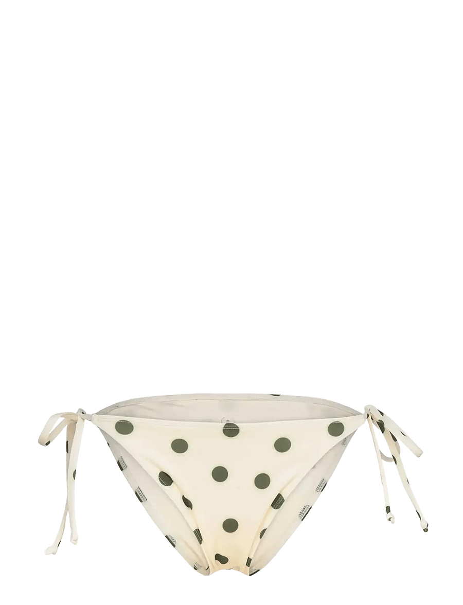 Rosemunde - Bikini brief low waist - side tie bikinis - warm gray dot - 0
