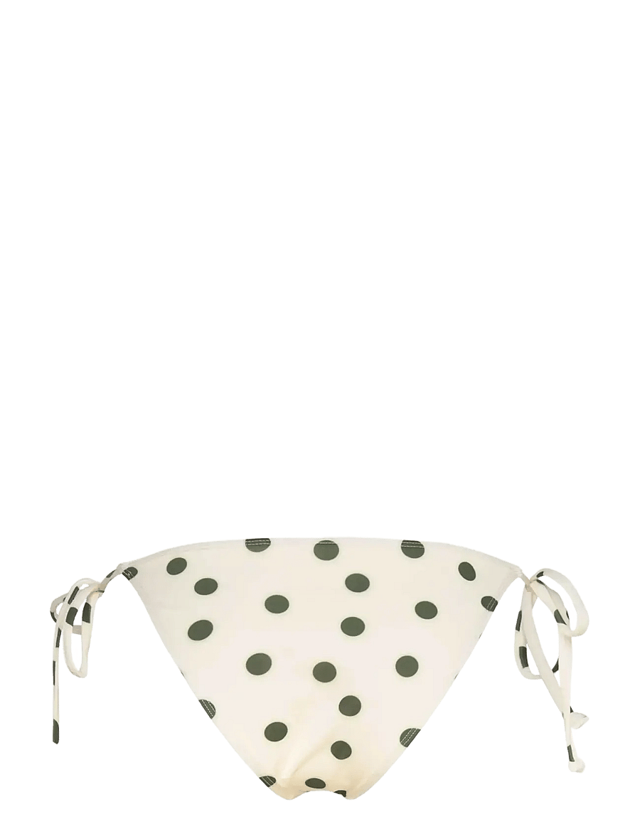 Rosemunde - Bikini brief low waist - side tie bikinis - warm gray dot - 1
