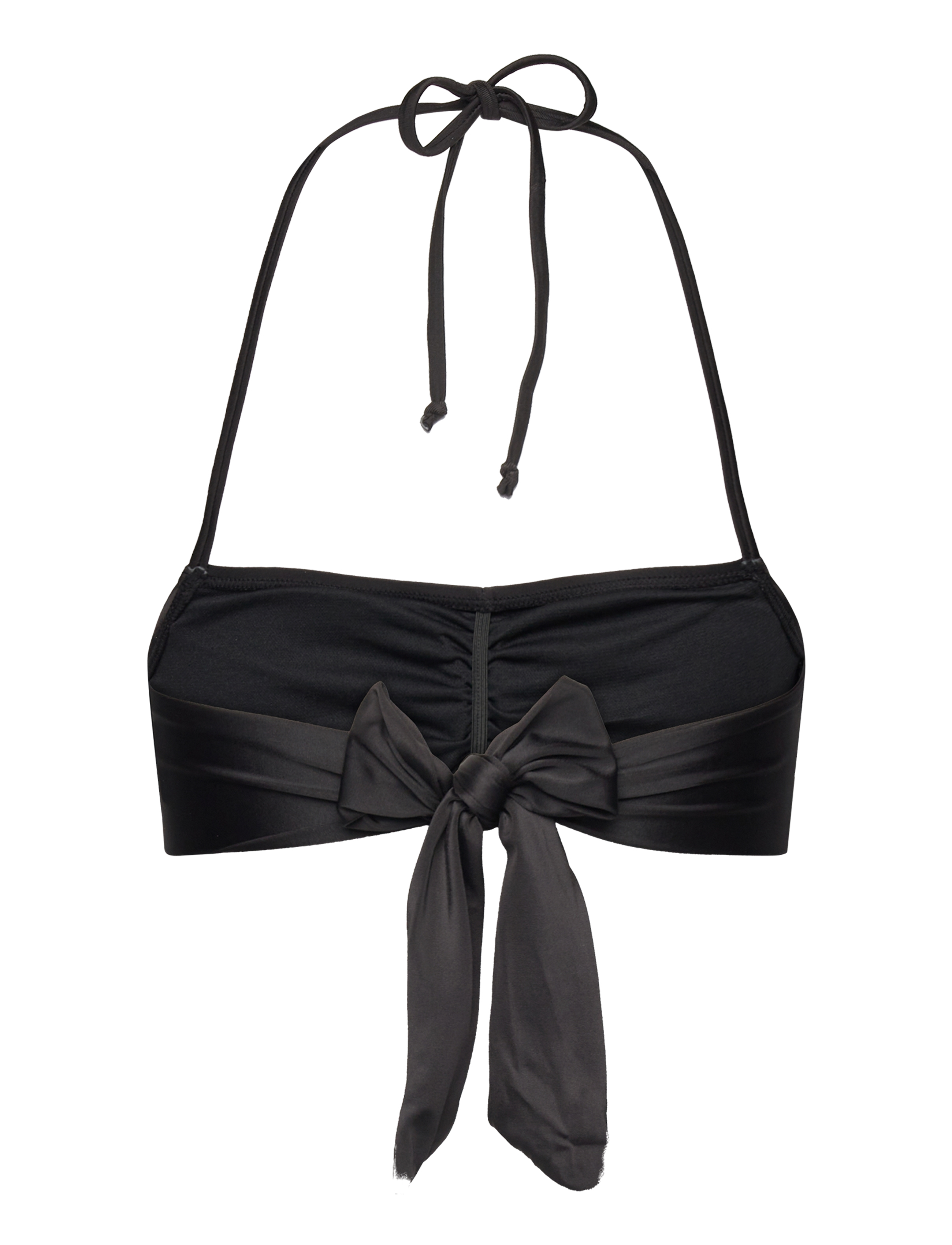 Rosemunde - Bandeau bikini top - black - 1