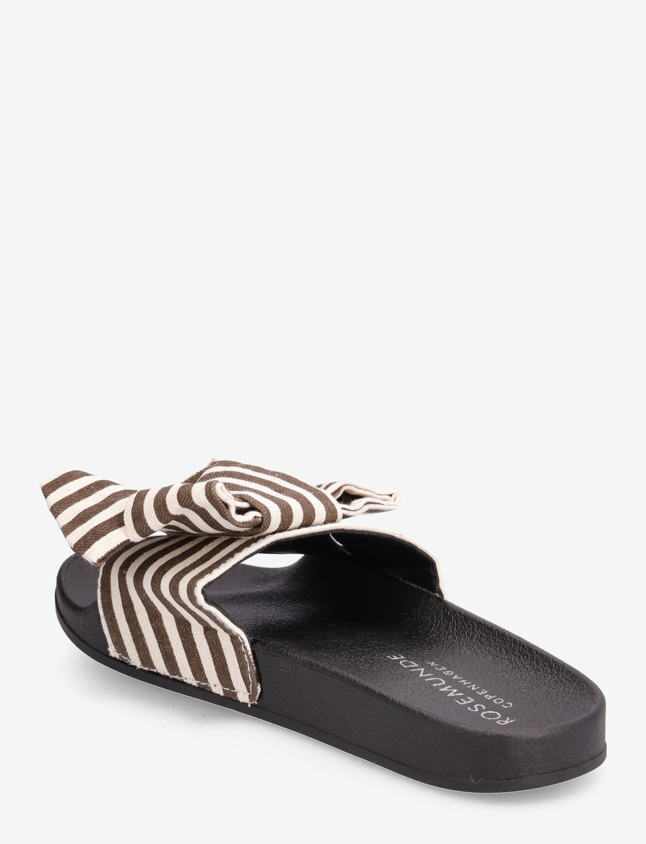 Rosemunde - Slide-on - black brown marble stripe - 2