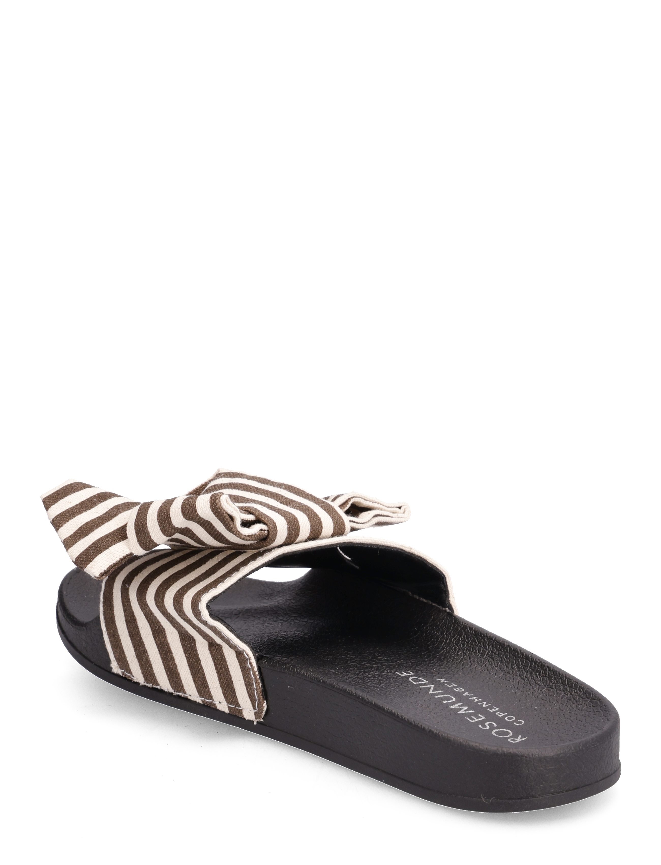 Rosemunde - Slide-on - black brown marble stripe - 2