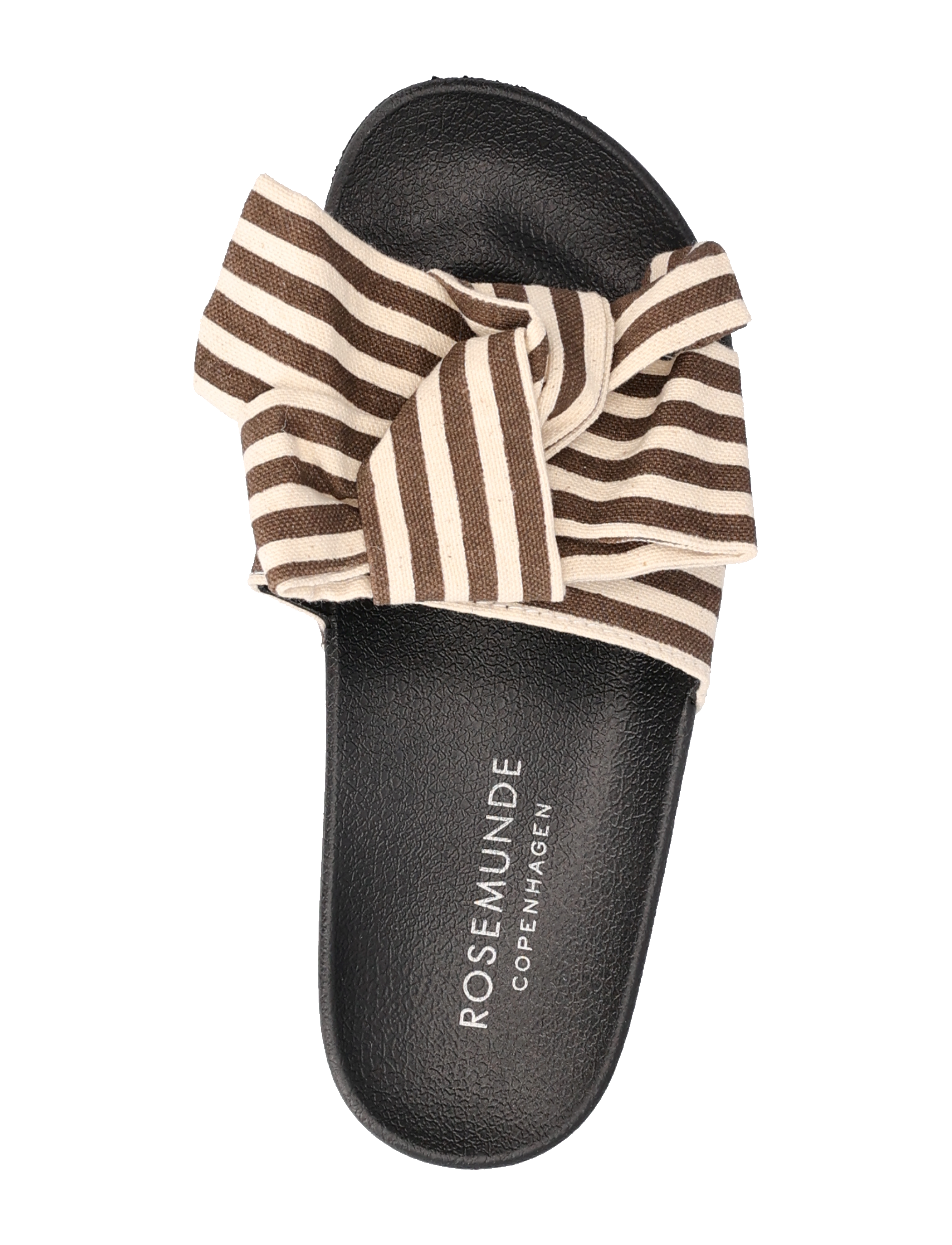 Rosemunde - Slide-on - black brown marble stripe - 3