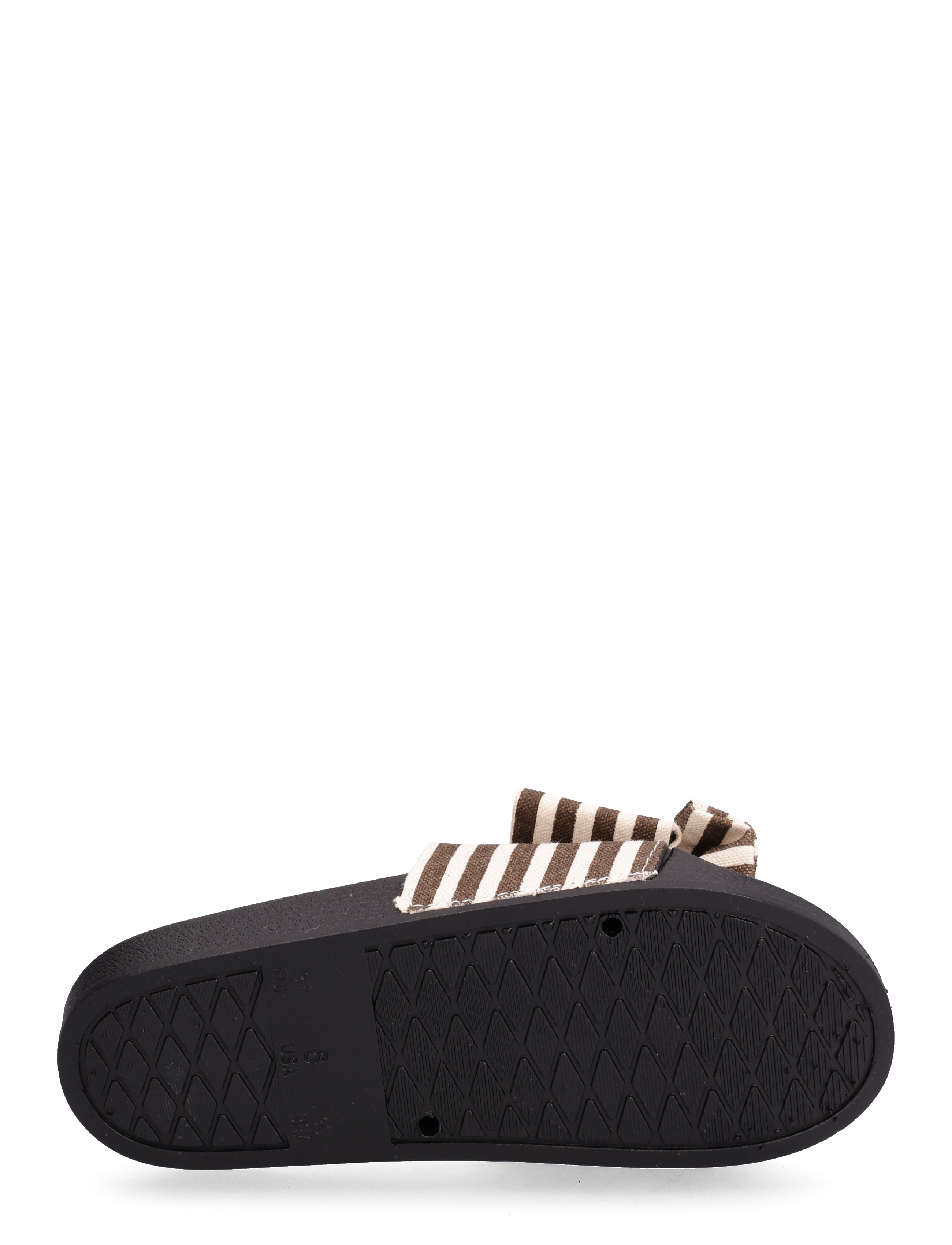 Rosemunde - Slide-on - black brown marble stripe - 4