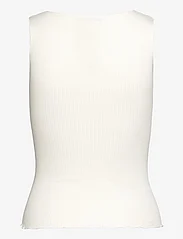 Rosemunde - Cotton top - palaidinukės be rankovių - ivory - 1