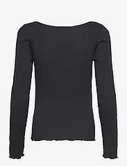 Rosemunde - Cotton t-shirt - langärmlige tops - black - 1