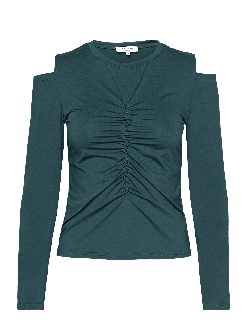 Rosemunde - T-shirt - langærmede toppe - dark teal - 0