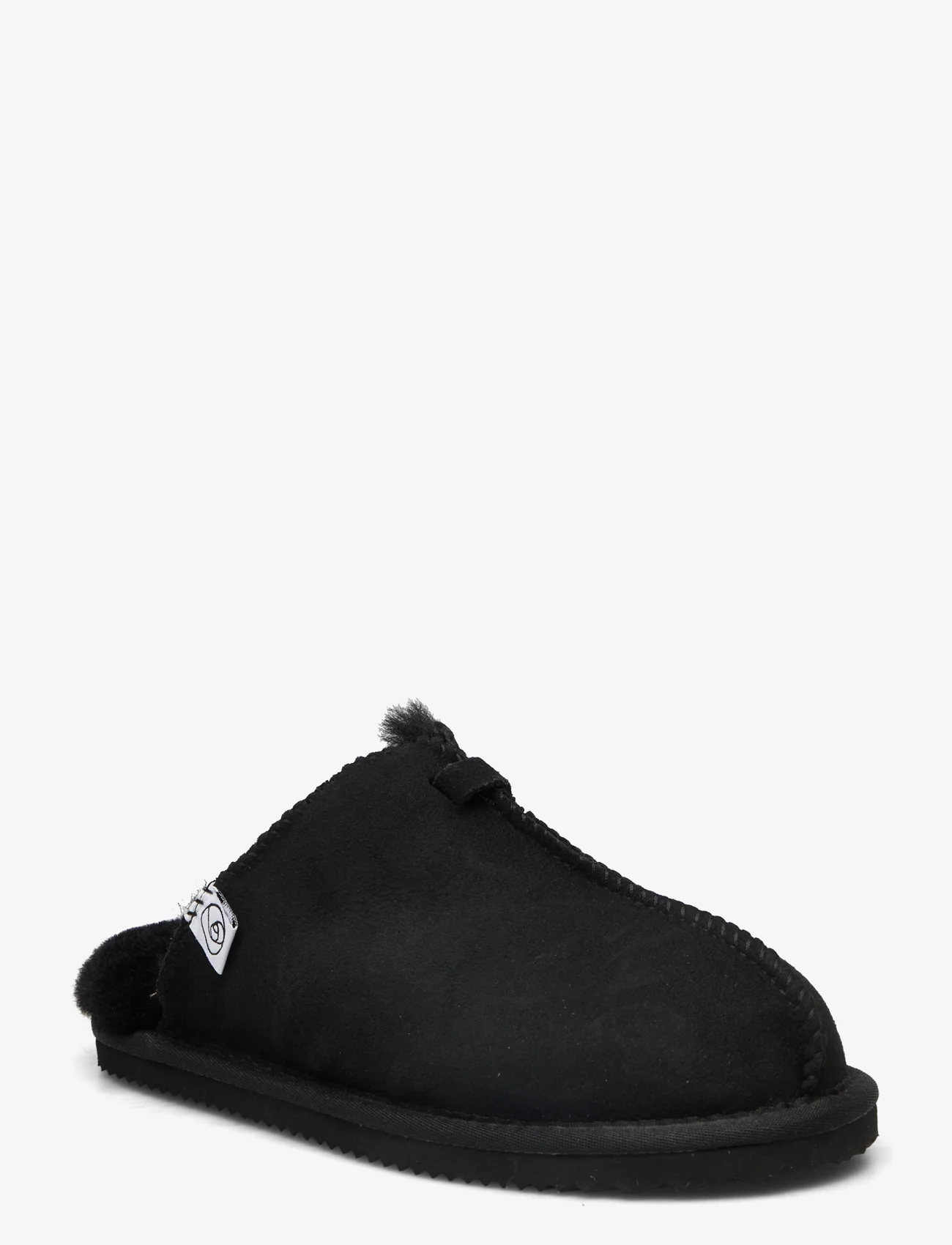 Rosemunde - Shearling slippers - födelsedagspresenter - black - 0