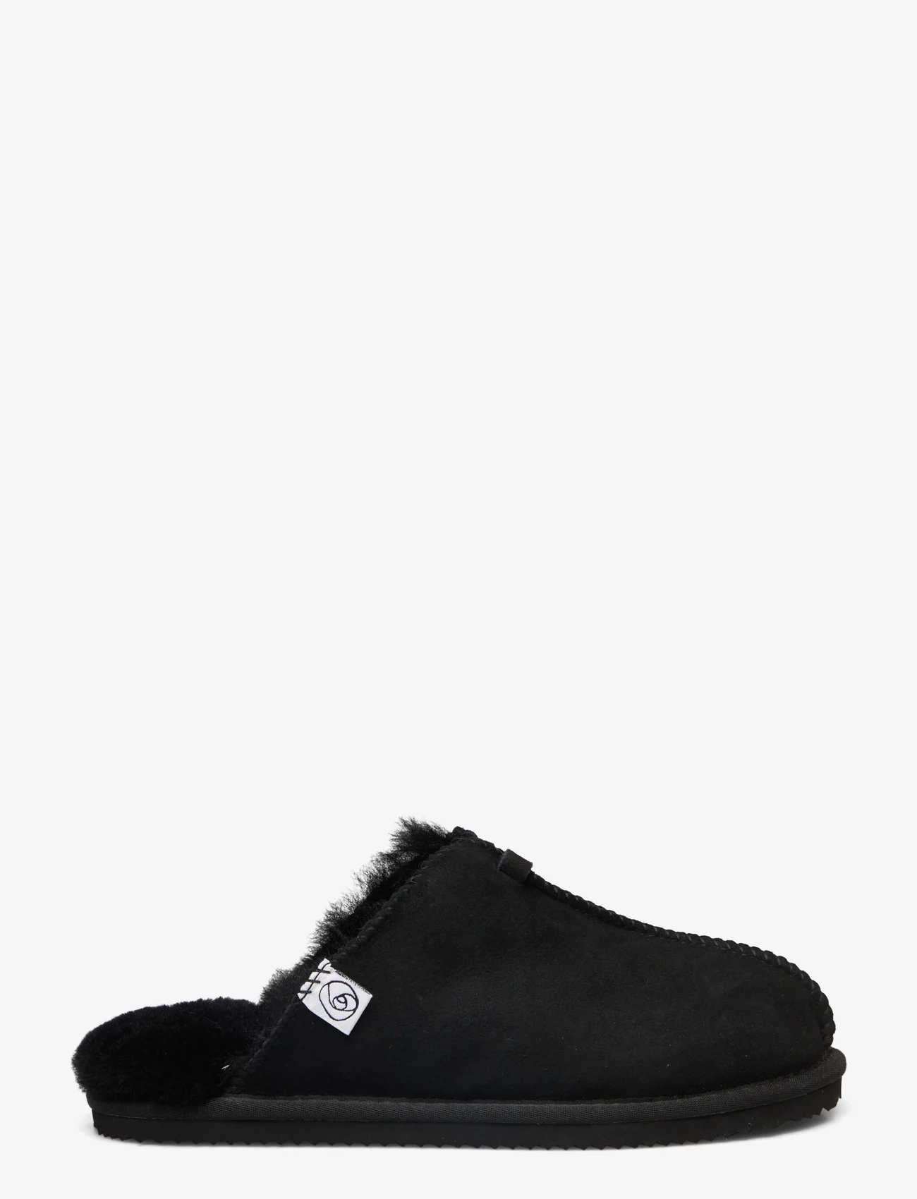 Rosemunde - Shearling slippers - birthday gifts - black - 1