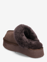 Rosemunde - Shearling slippers - birthday gifts - coffee brown - 2