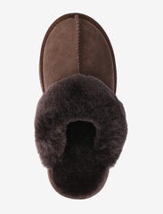 Rosemunde - Shearling slippers - birthday gifts - coffee brown - 3
