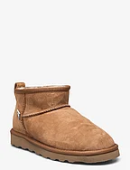 Shearling boots - ALMOND
