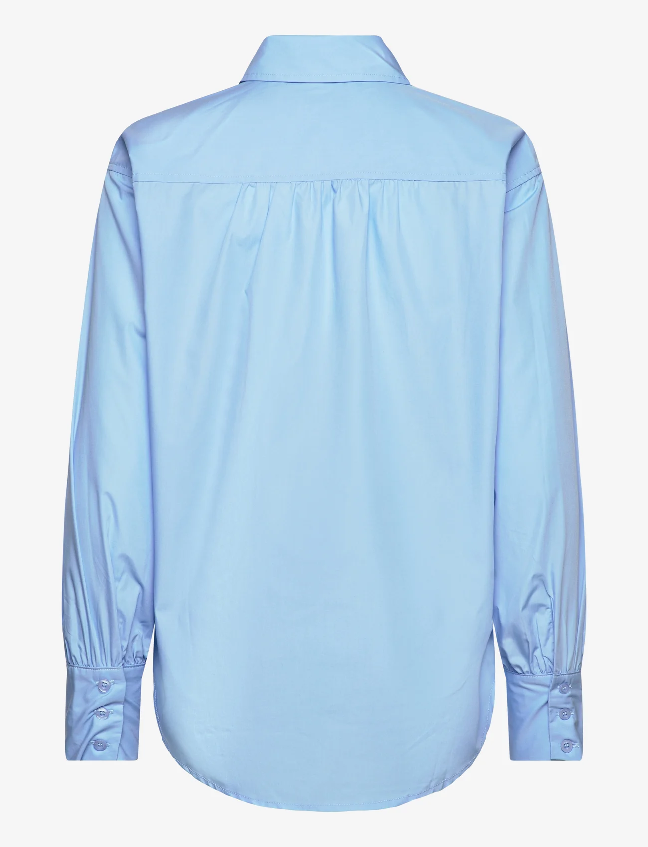 Rosemunde - RWSEbony shirt w/ruffles - long-sleeved shirts - heaven - 1