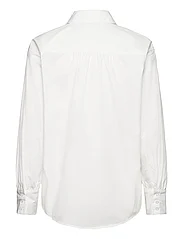 Rosemunde - RWSEbony shirt w/ruffles - langærmede skjorter - new white - 1