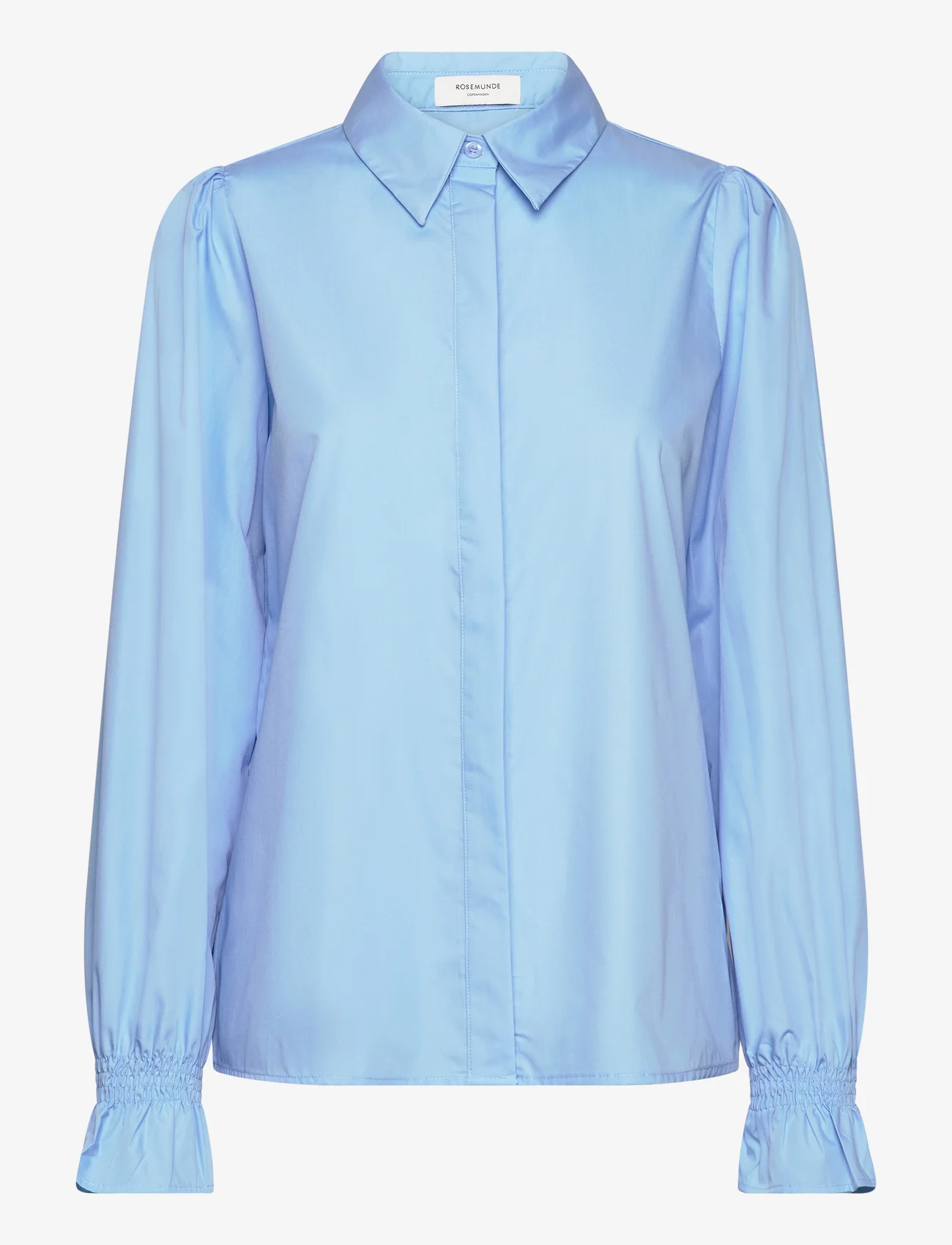 Rosemunde - Shirt w/ smock detail - long-sleeved shirts - heaven - 0