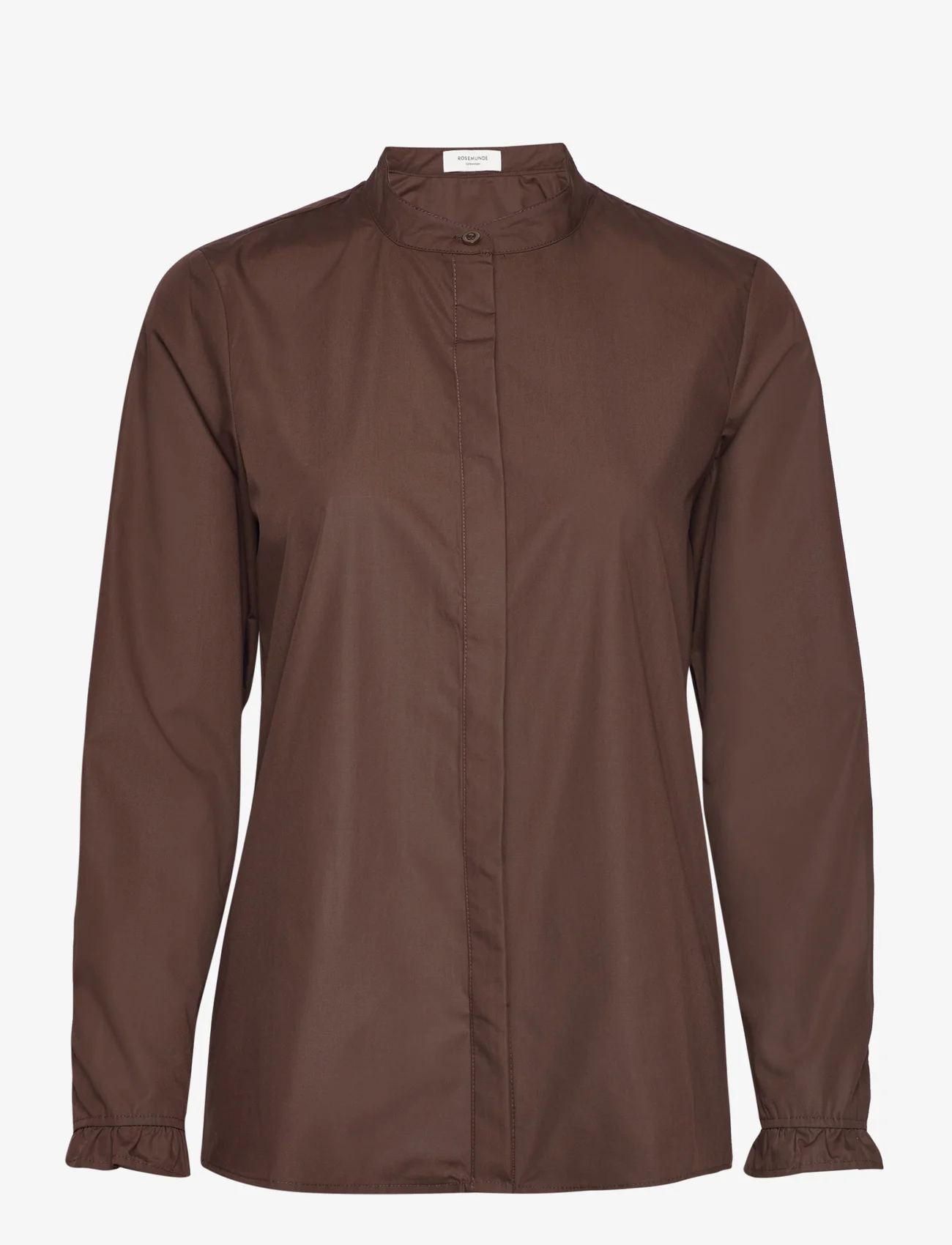 Rosemunde - Shirt - langærmede skjorter - chestnut - 0