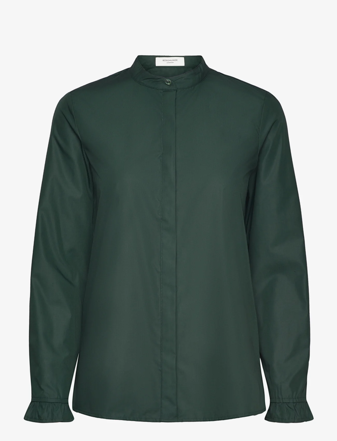 Rosemunde - Shirt - langærmede skjorter - dark green - 0