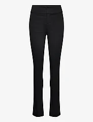 Rosemunde - Trousers w/ slit - slim fit -housut - black - 0