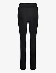 Rosemunde - Trousers w/ slit - slim fit-byxor - black - 1