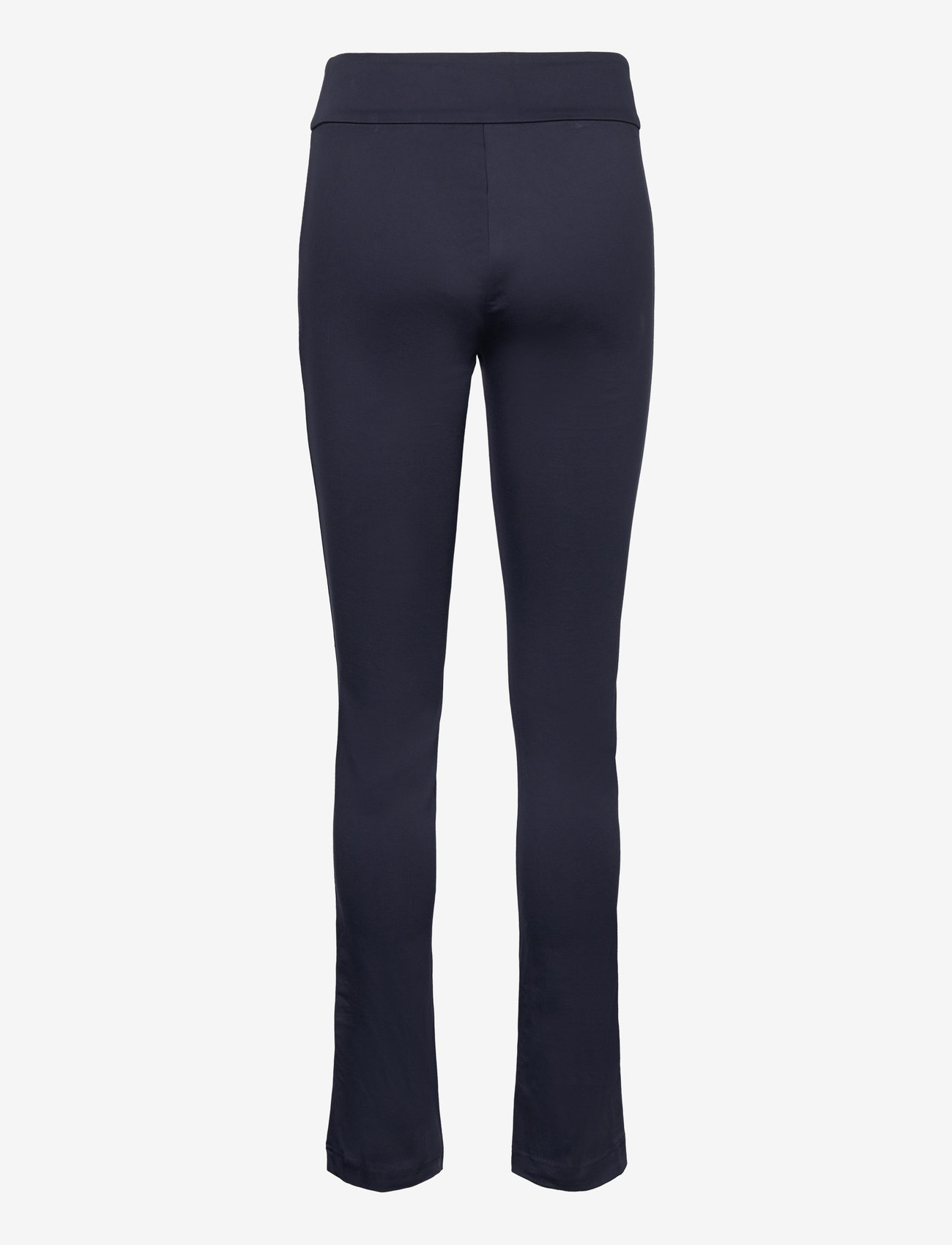 Rosemunde - Trousers w/ slit - aptemtos kelnės - navy - 1