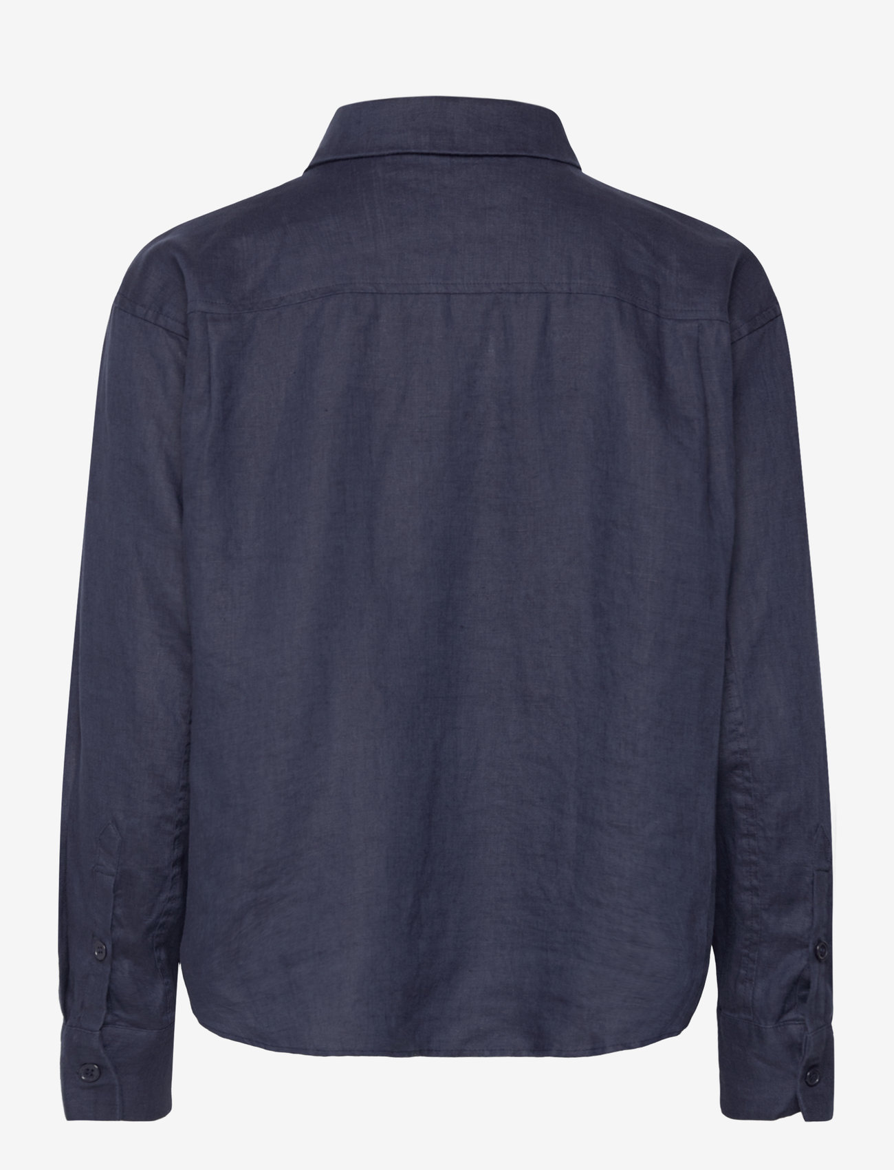 Rosemunde - Linen shirt - navy - 1