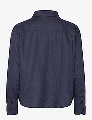 Rosemunde - Linen shirt - lininiai marškiniai - navy - 1