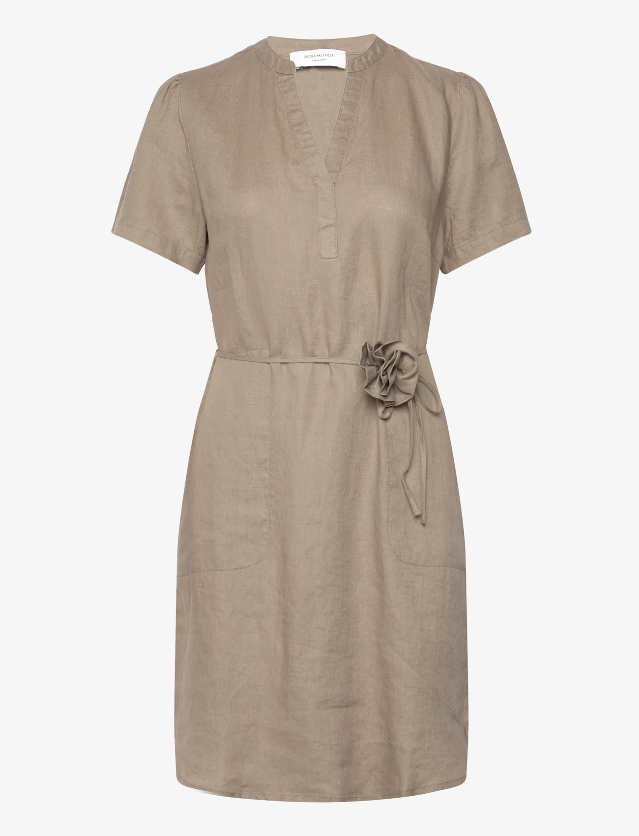 Rosemunde - Linen dress - vasarinės suknelės - koala - 0