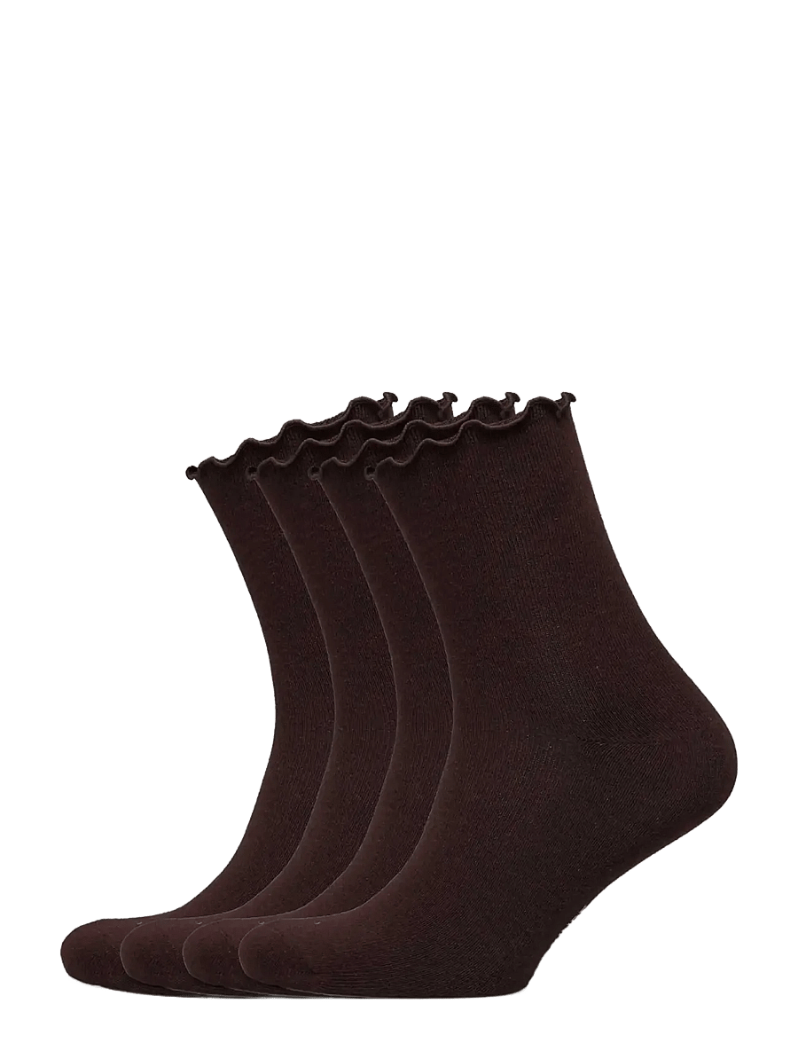 Rosemunde - RHAtlanta Socks - 4-pack - klassikalised sokid - hot fudge - 0