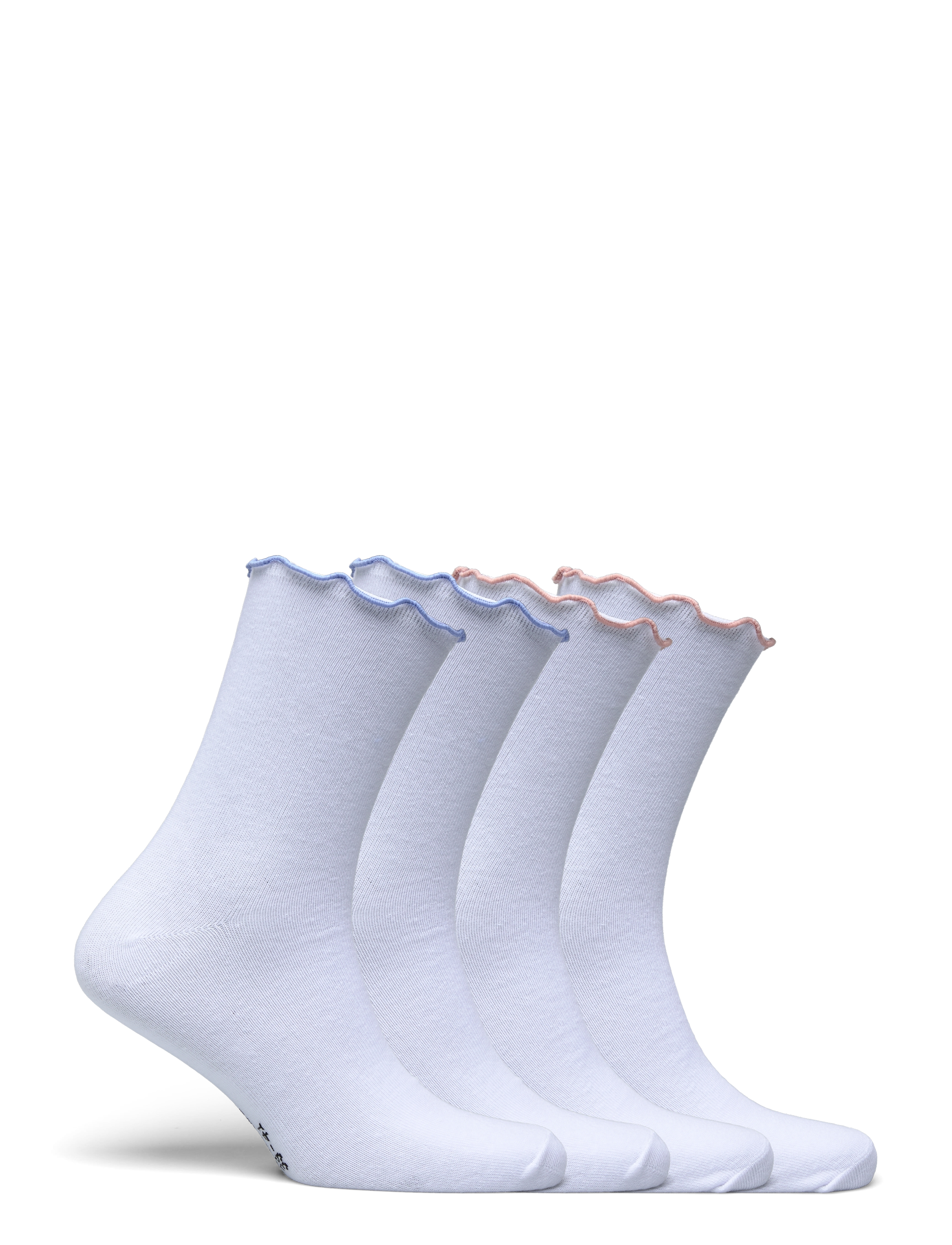 Rosemunde - RHAtlanta Socks - 4-pack - socken & strumpfhosen - new white w/blue/rosa mix - 1