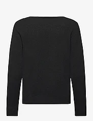 Rosemunde - Cashmere v-neck - trøjer - black - 1