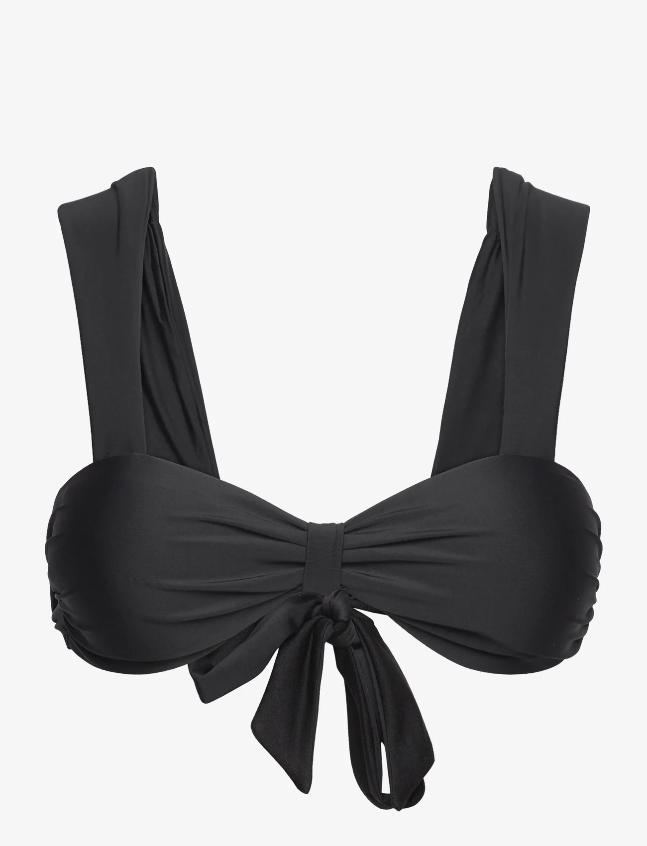 Rosemunde - Bandeau bikini top - bikinio liemenėlės su kaspinėliais - black - 0
