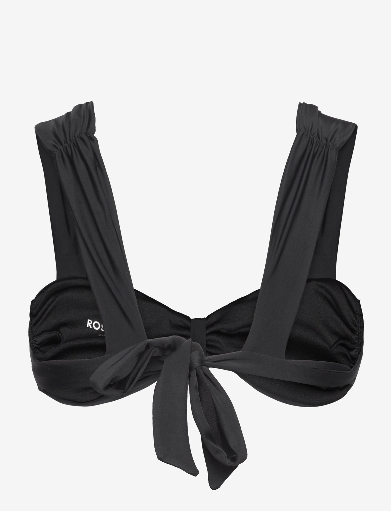 Rosemunde - Bandeau bikini top - black - 1