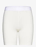 Organic cycle shorts - NEW WHITE
