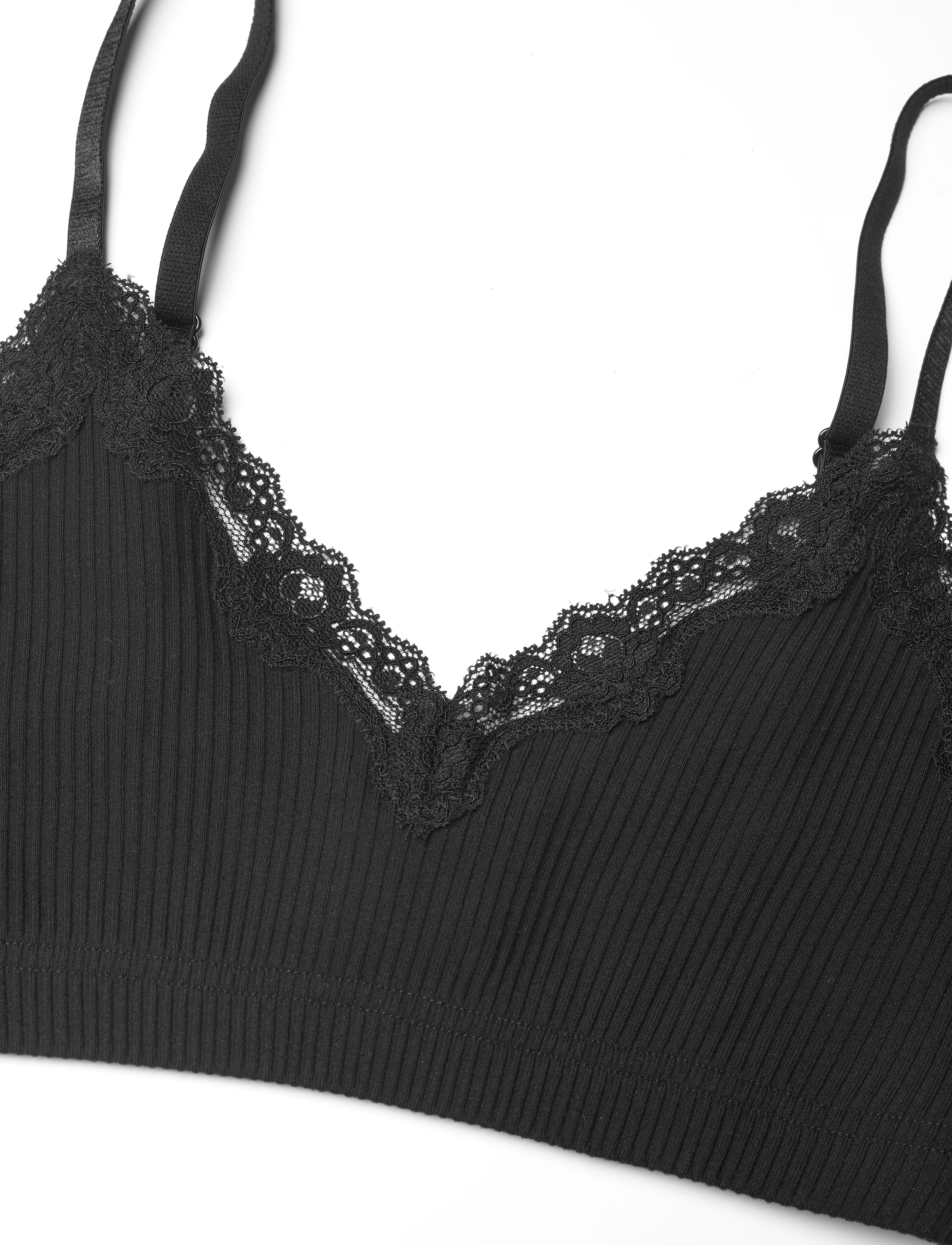 Rosemunde - RWBarbados bra top - bygellösa bh:ar - black - 3
