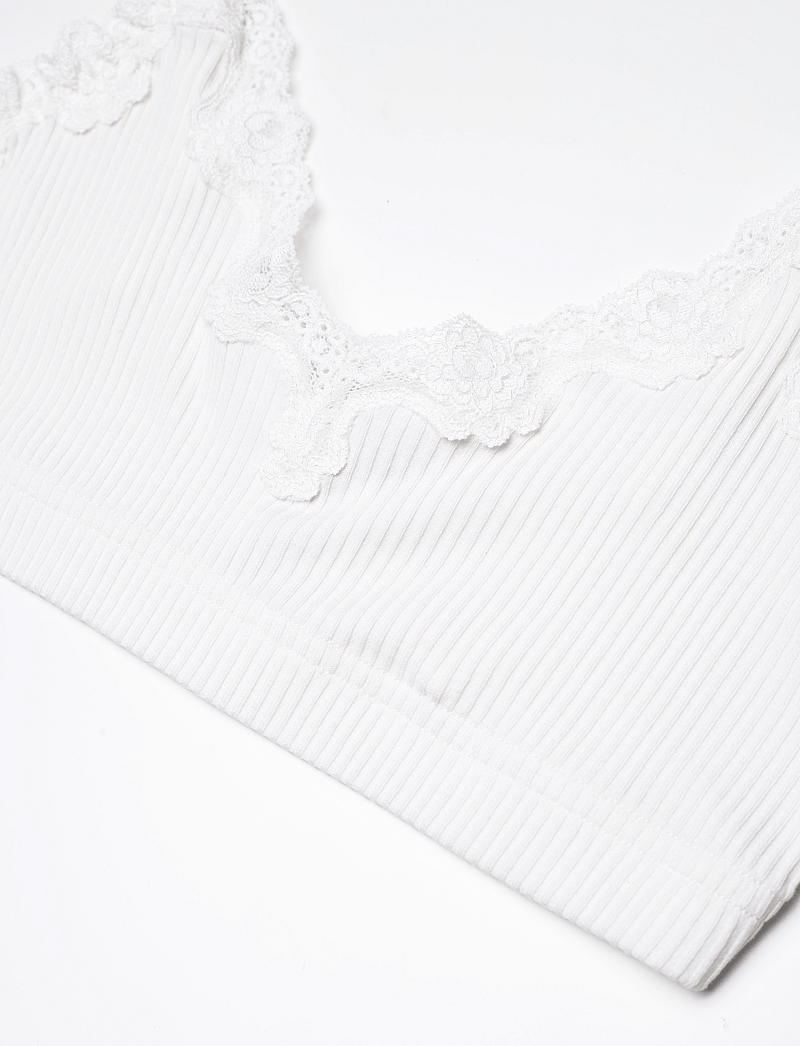 Rosemunde - RWBarbados bra top - bh'er uden bøjle - new white - 2