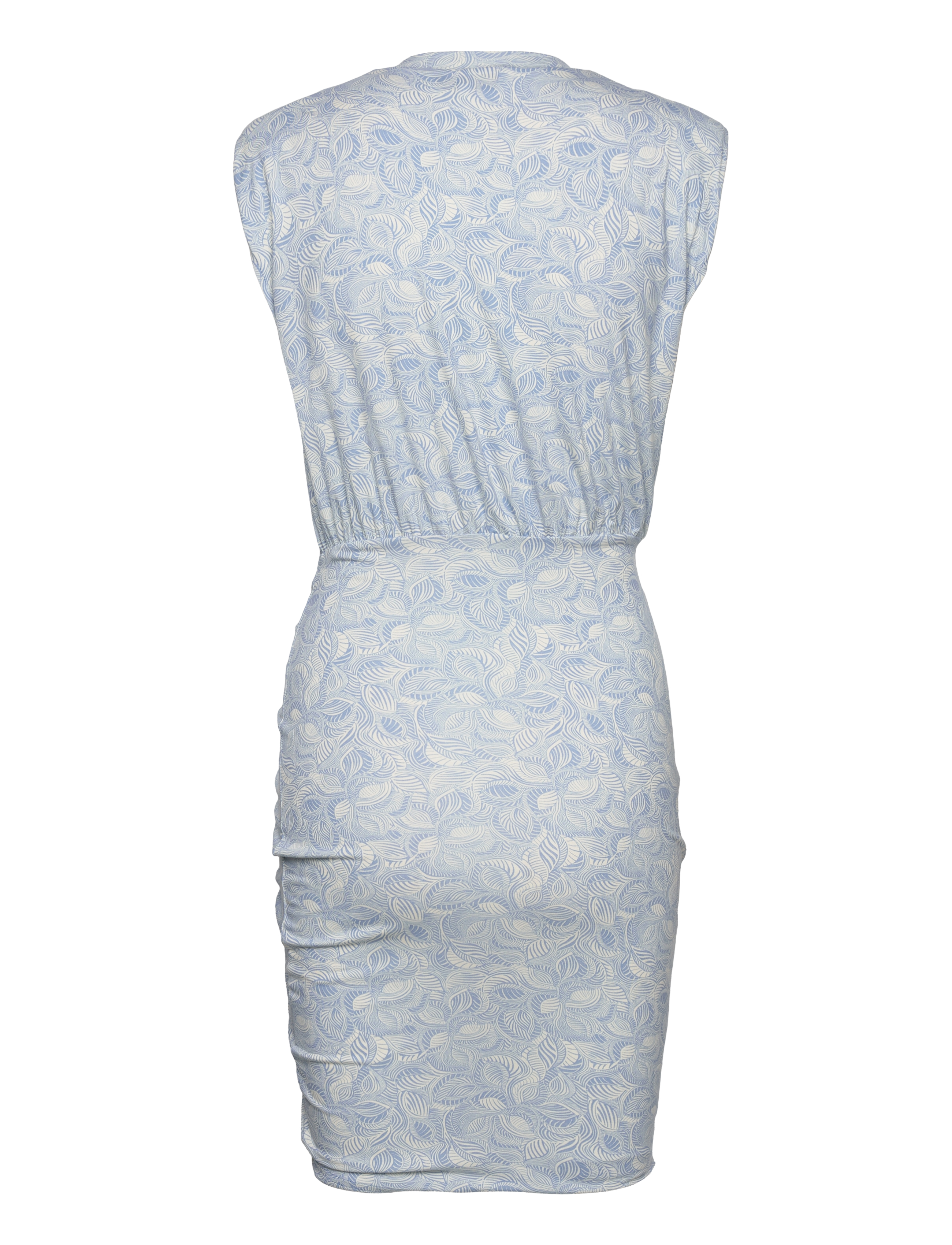 Rosemunde - Dress - kurze kleider - blue leaf print - 1