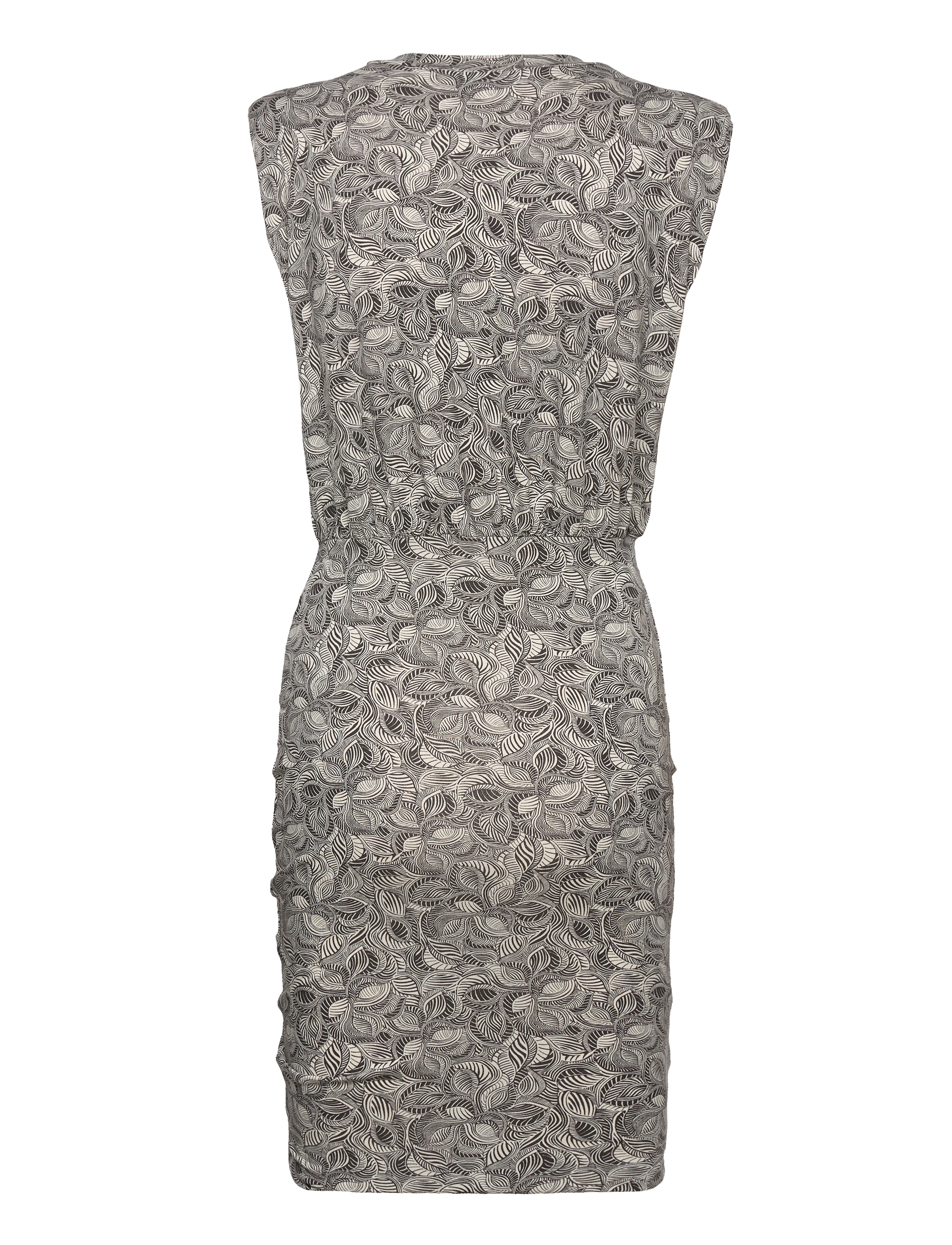 Rosemunde - Dress - lyhyet mekot - brown leaf print - 1
