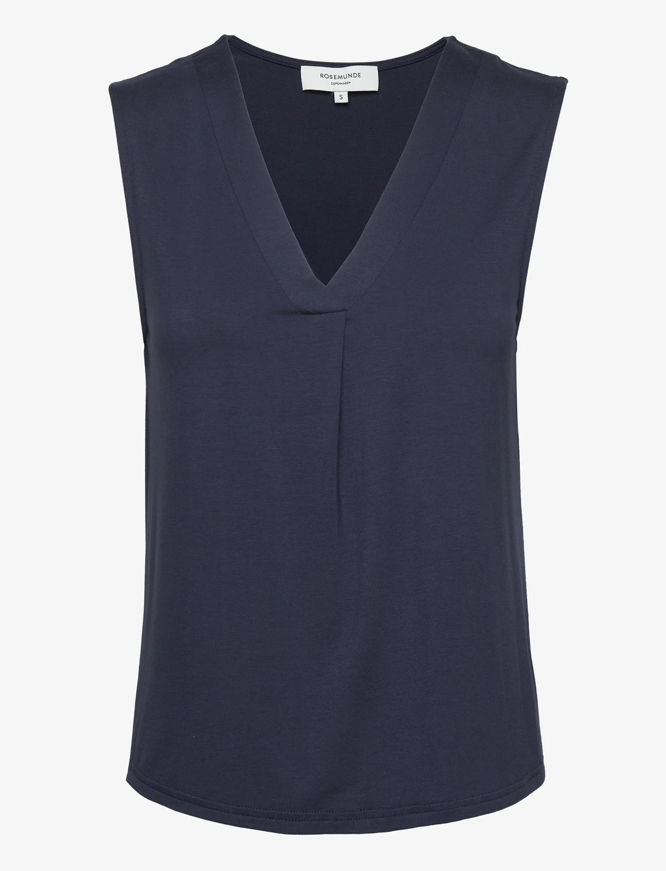 Rosemunde - Top - sleeveless blouses - navy - 0
