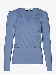 Rosemunde - T-Shirt - langärmlige tops - blue allure - 0